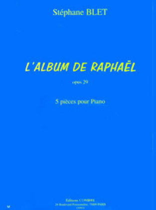 Book cover for L'Album de Raphael Op. 29