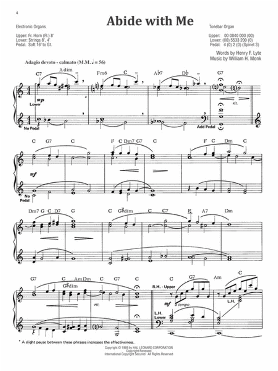First 50 Songs You Should Play on the Organ Organ scores gallery preview page 3