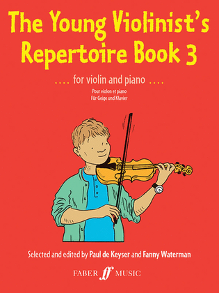 Book cover for The Young Violinist's Repertoire, Book 3