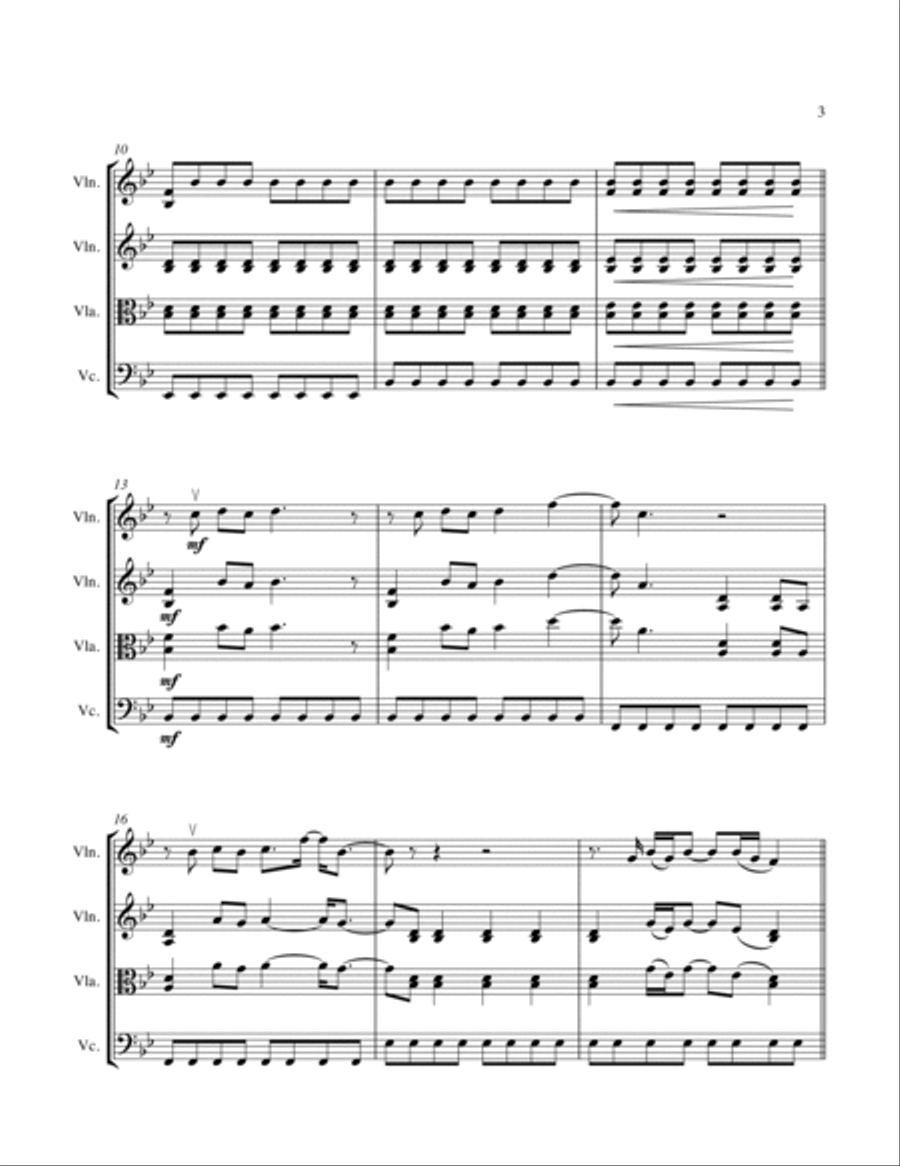 Yellow String Trio scores gallery preview page 5