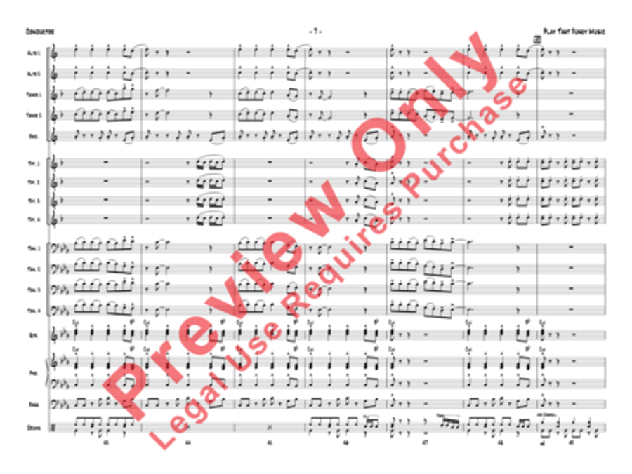 Play That Funky Music Jazz Ensemble scores gallery preview page 10