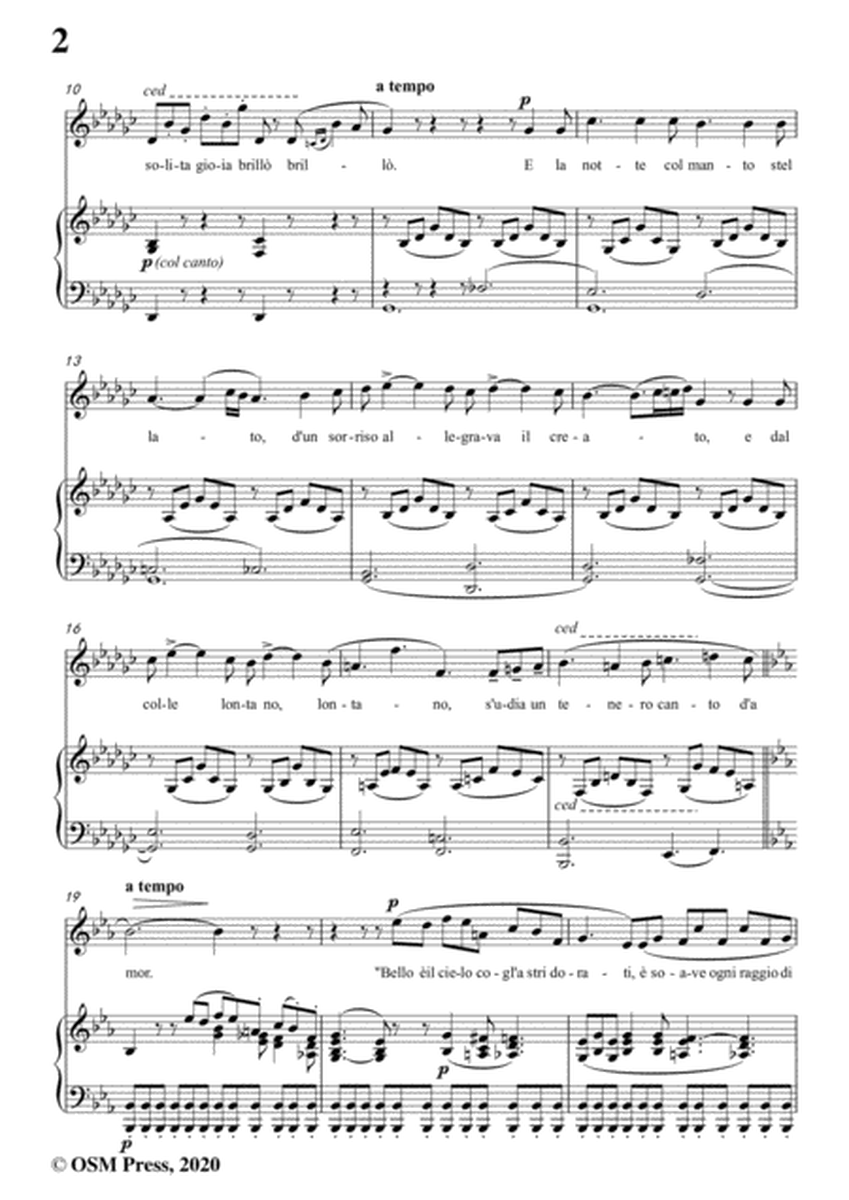 Donizetti-La Sultana,in e flat minor,for Voice and Piano