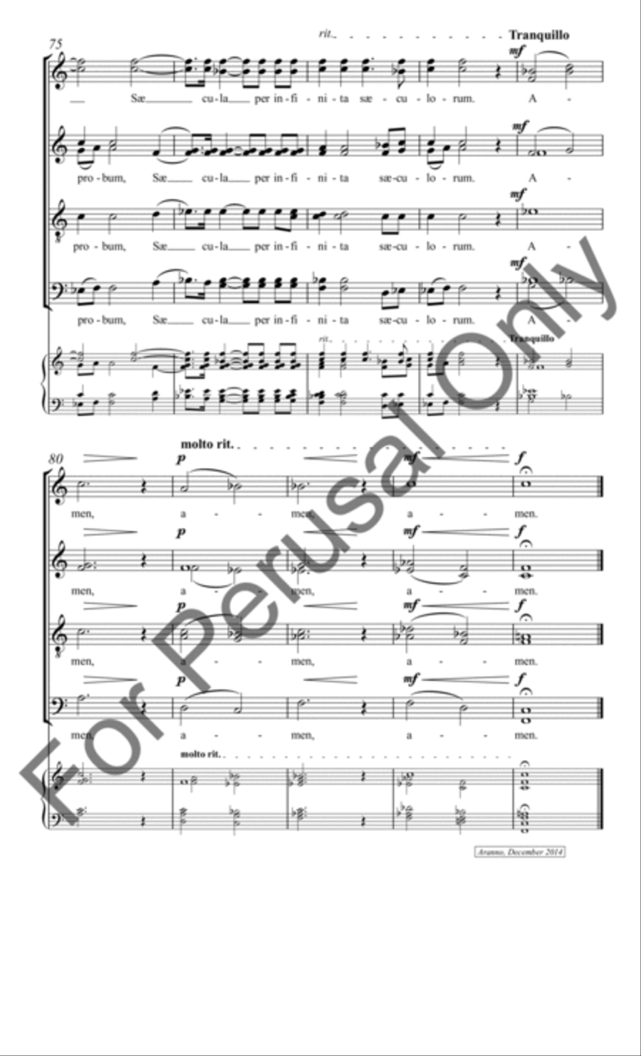 Ubi Caritas Ubi Caritas Divisi scores gallery preview page 10