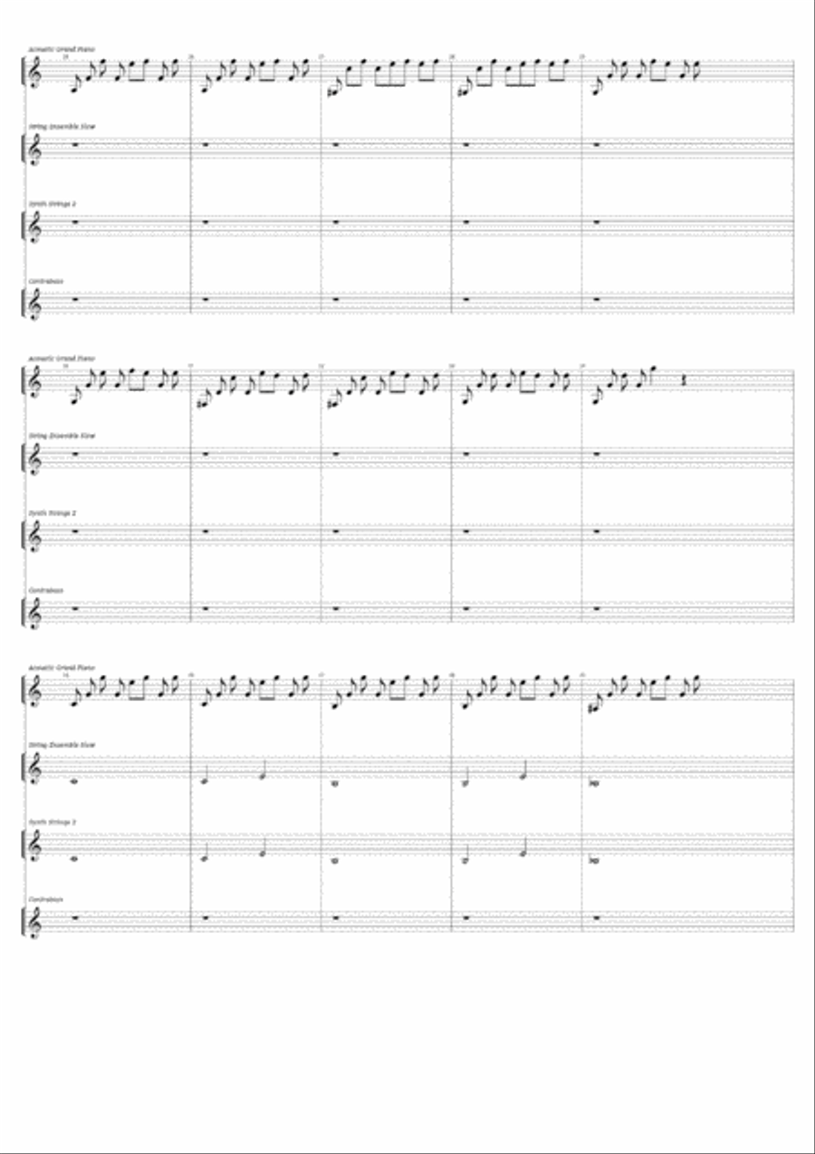 For The Last Time String Orchestra scores gallery preview page 2