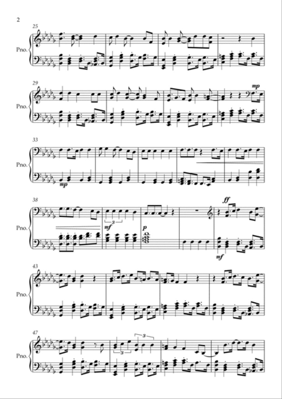 Projections Projections Piano Solo scores gallery preview page 2