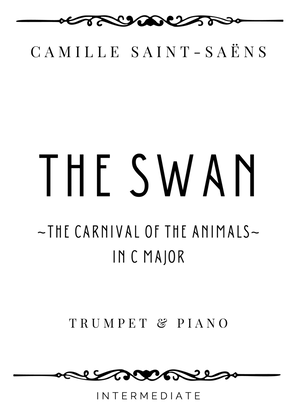 Book cover for Saint-Saëns - The Swan in C Major - Intermediate
