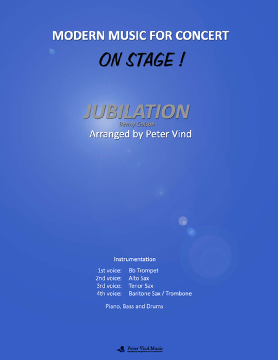 Jubilation - Stage Arrangements - By Peter Vind image number null