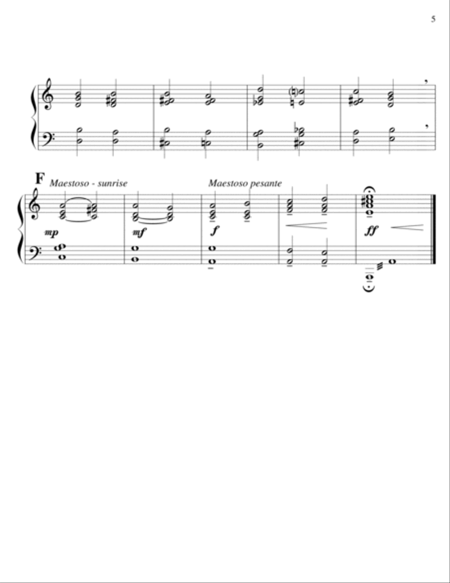 Impressions - piano solos book Piano Solo scores gallery preview page 6