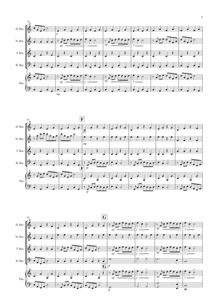 2 Classical Favourites for Recorder Quartet (volume three) image number null