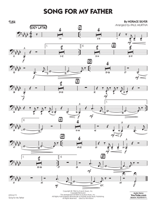 Song For My Father (arr. Paul Murtha) - Tuba