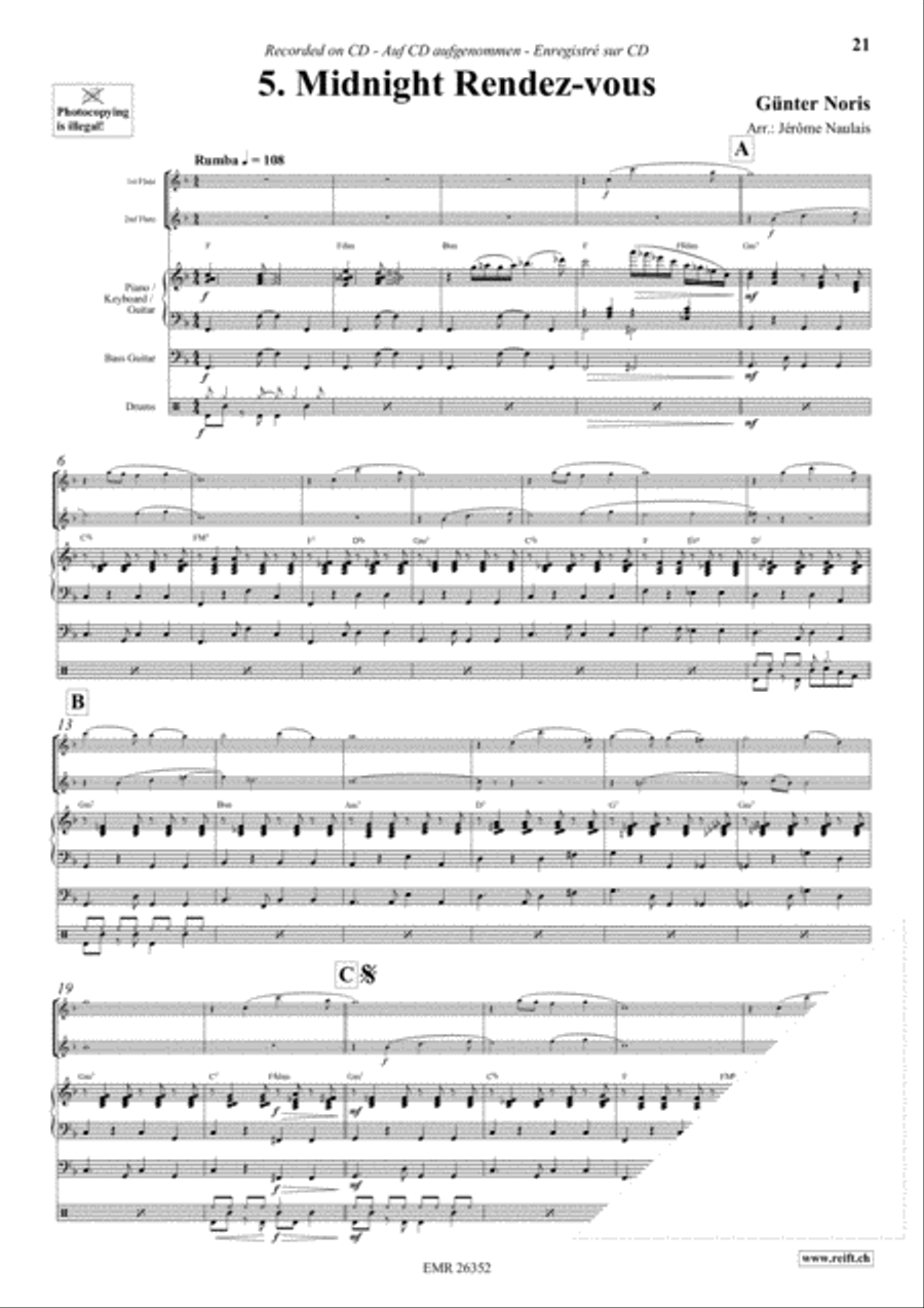 Let's Dance Volume 3 Flute Duet scores gallery preview page 7
