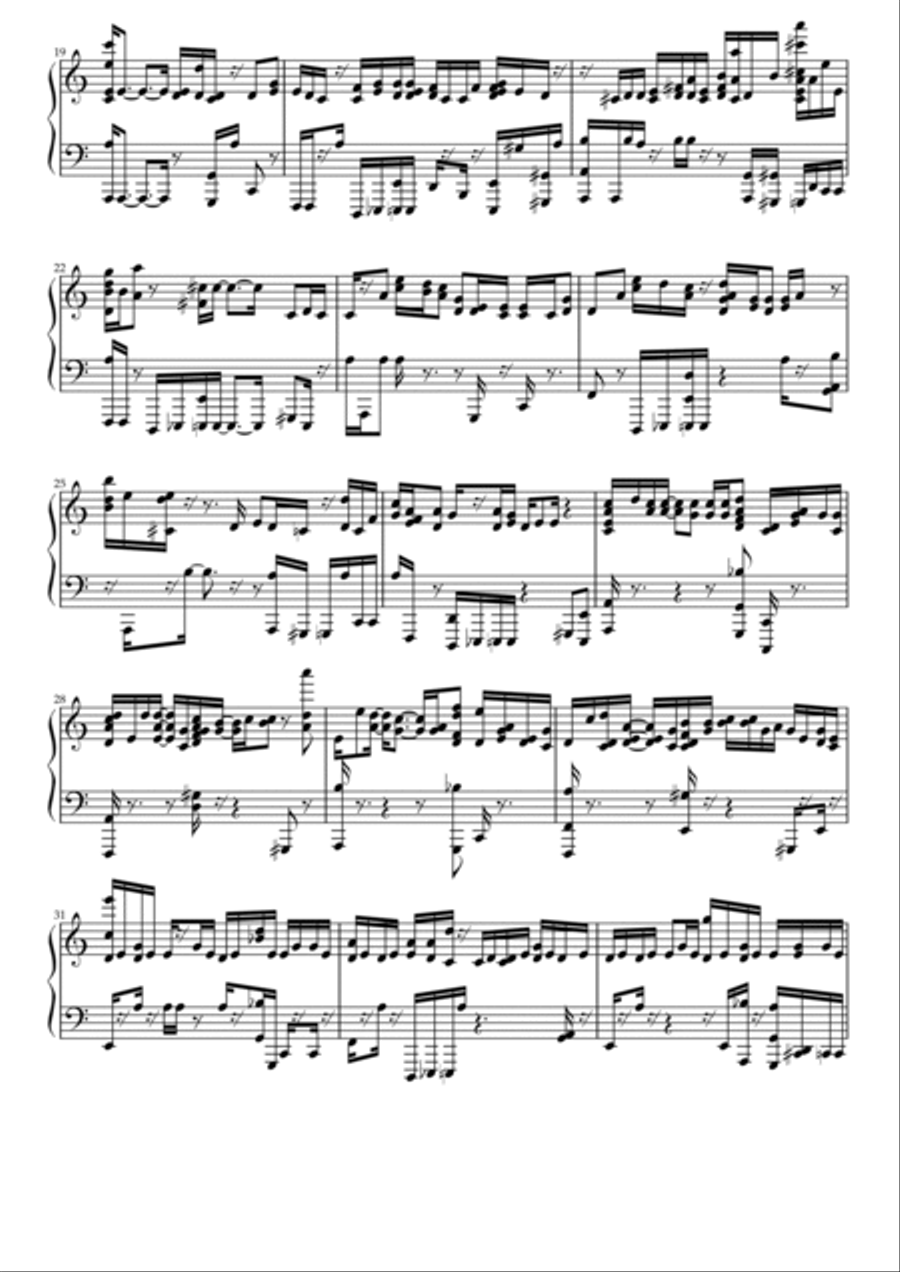 Wit It This Christmas Wit It This Christmas 1 Piano, 4-Hands scores gallery preview page 2
