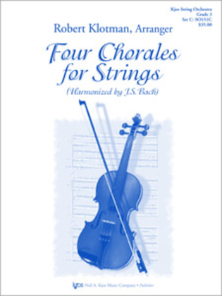Book cover for Four Chorales For Strings