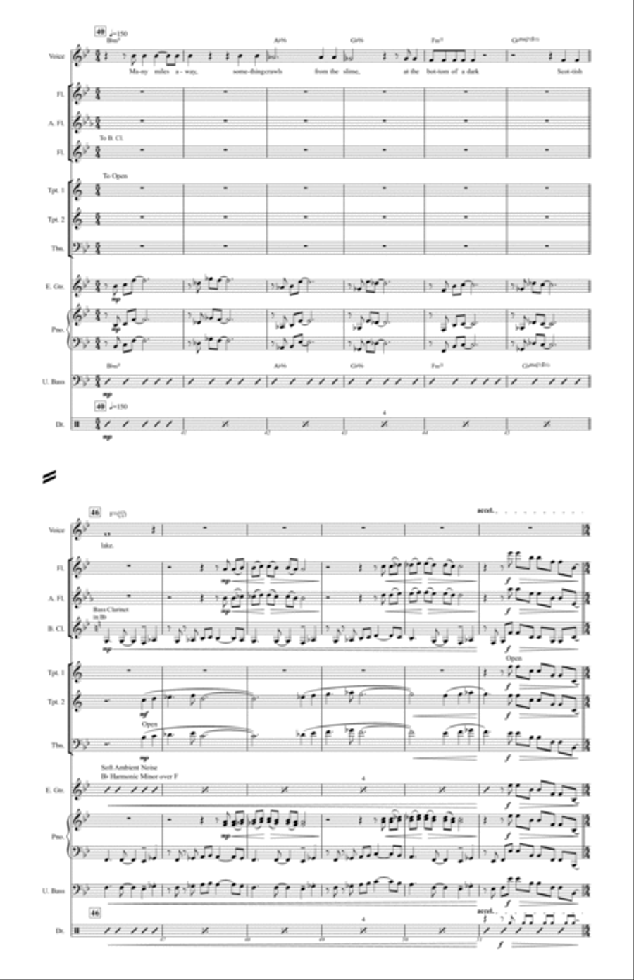 Synchronicity Ii Jazz Ensemble scores gallery preview page 4
