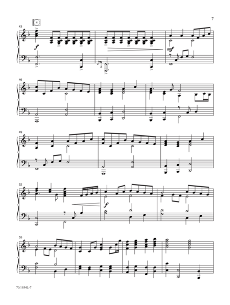 Christmas in Ivory Piano Solo scores gallery preview page 5