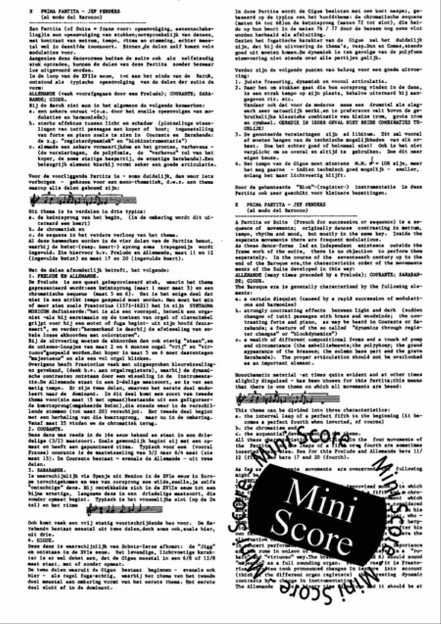Prima Partita Al Modo Del Fanfare Band scores gallery preview page 4