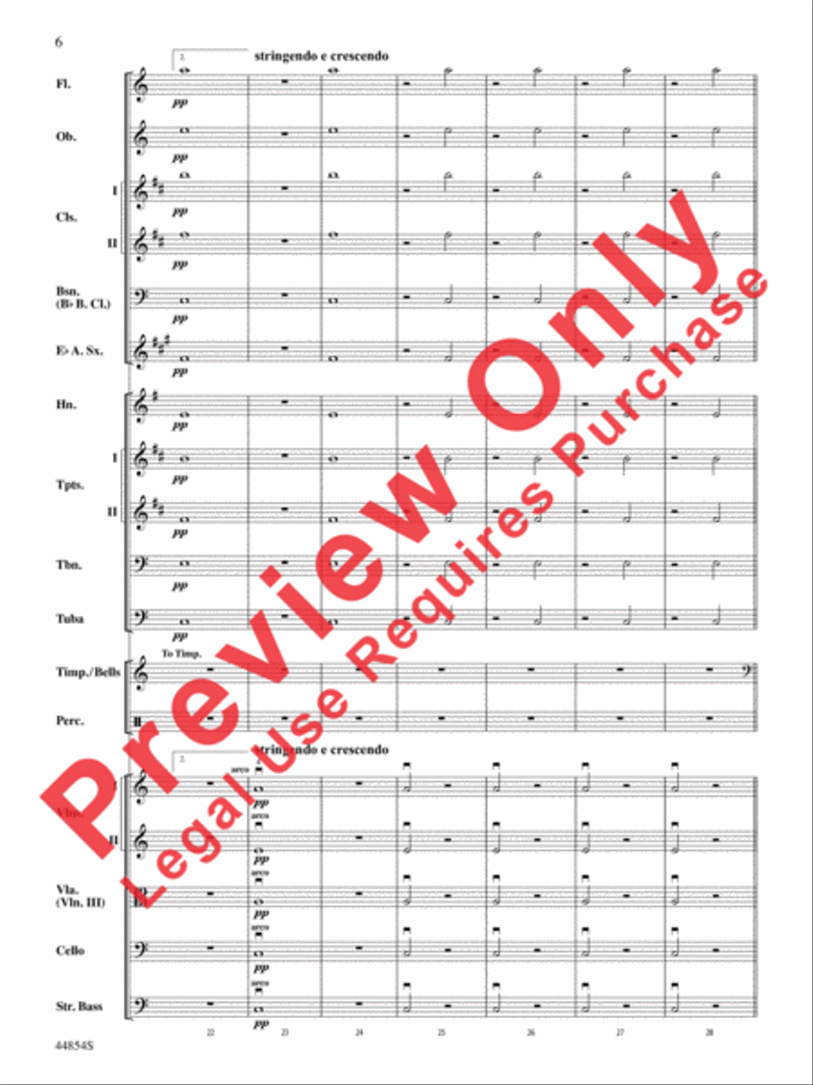 Romeo and Juliet Overture Full Orchestra scores gallery preview page 26