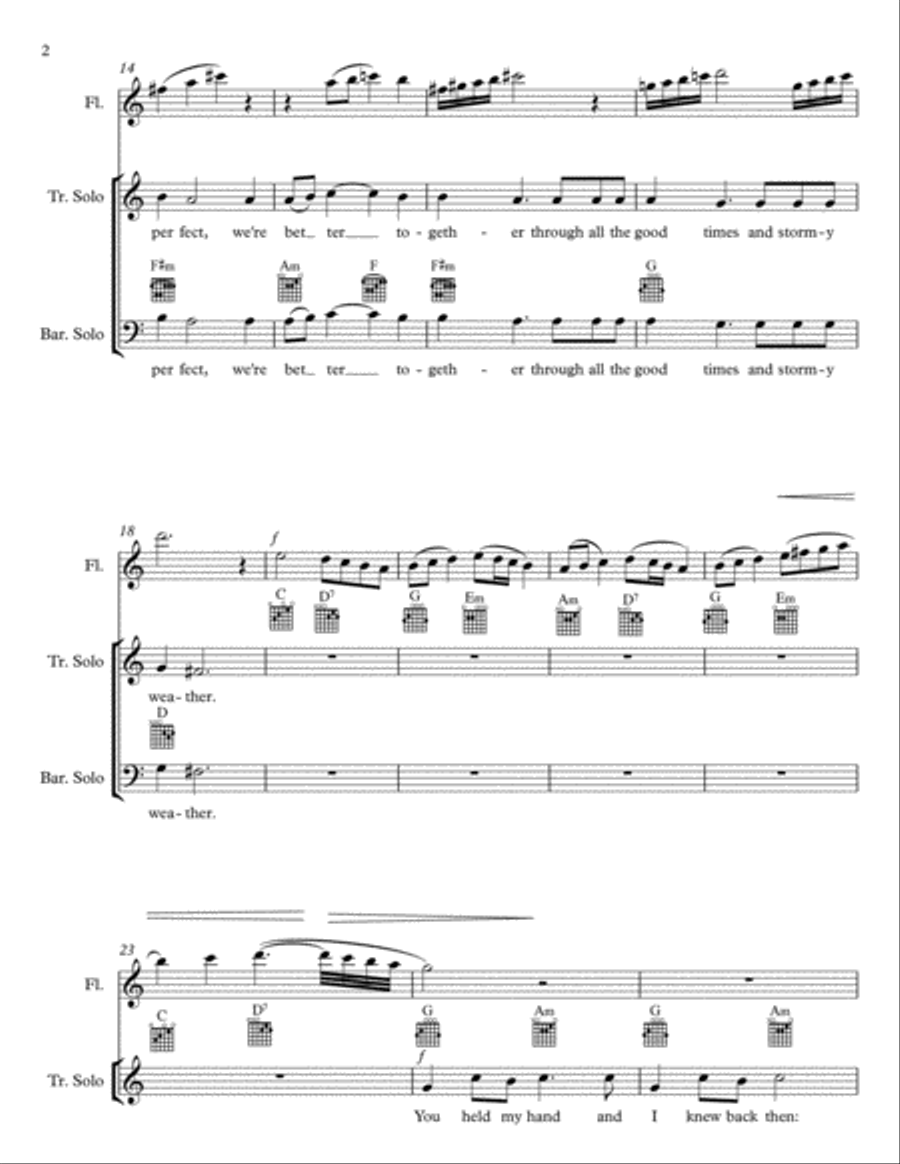 Wedding Canticle Wedding Canticle Vocal Duet scores gallery preview page 2