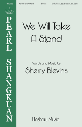 Book cover for We Will Take a Stand