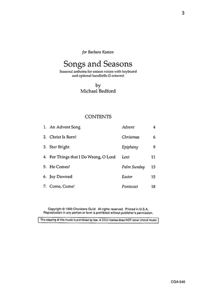 Songs and Seasons