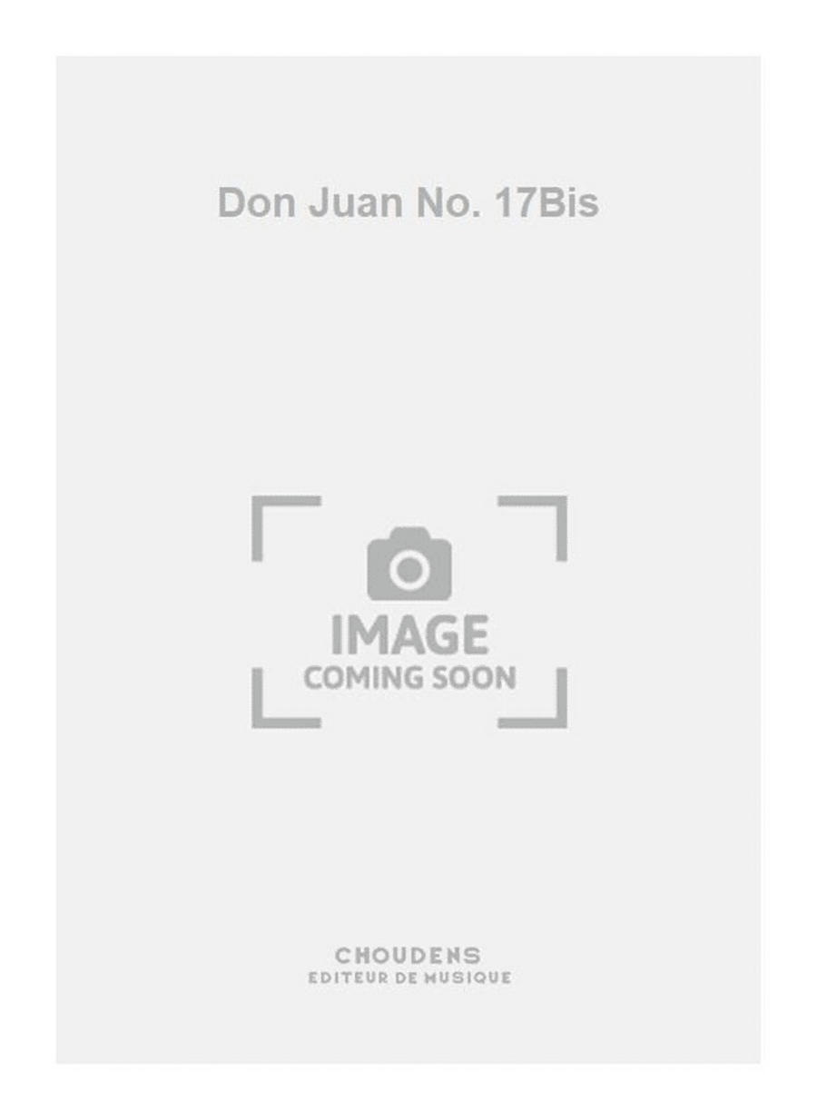 Don Juan No. 17Bis Don Juan No. 17Bis Alto Voice scores gallery preview page 1