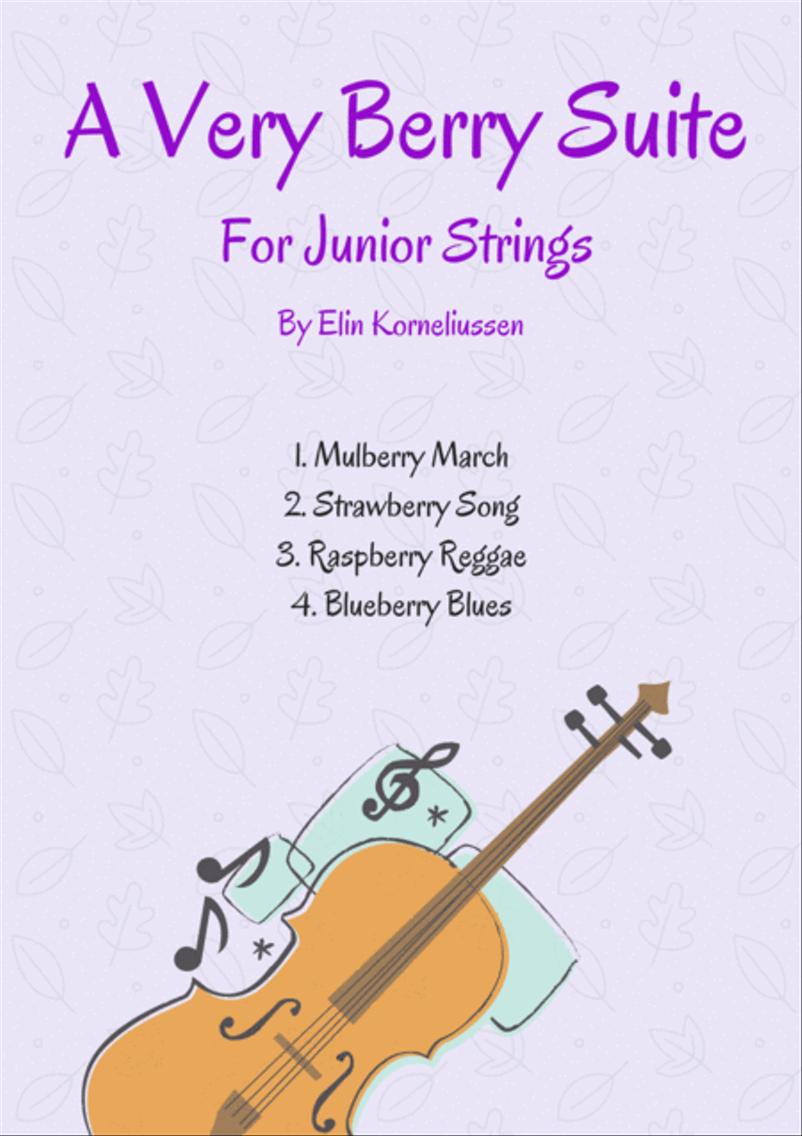 A Very Berry Suite for Junior Strings String Orchestra scores gallery preview page 1