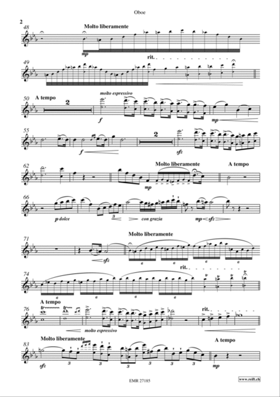 Elegie Elegie Oboe scores gallery preview page 3