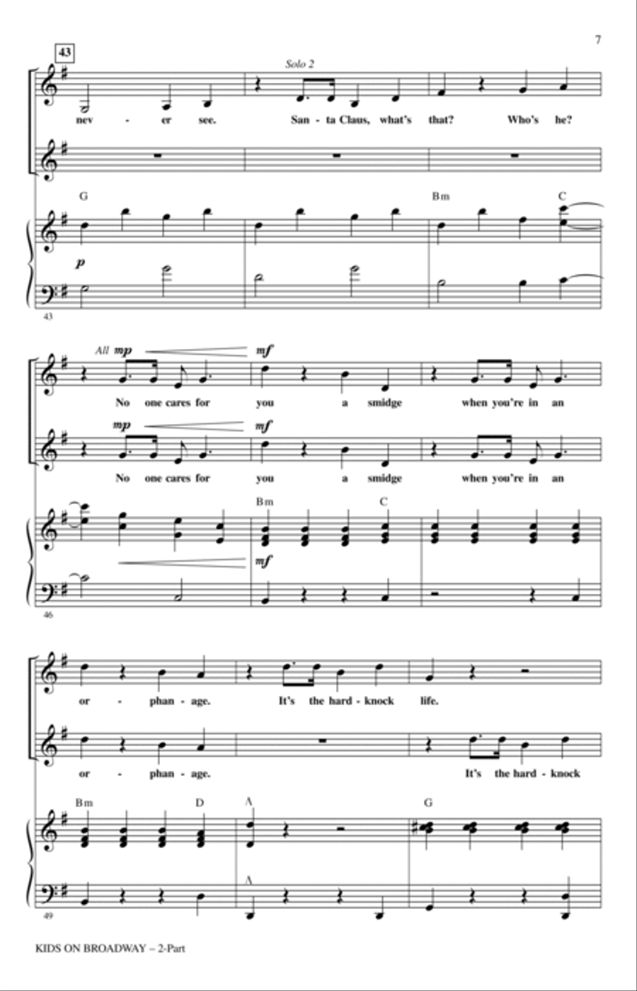 Kids On Broadway: Songs That Stopped The Show (Medley) 2-Part scores gallery preview page 6