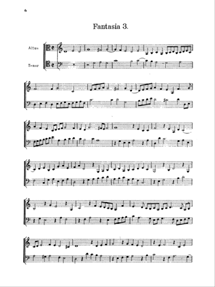 Lasso: Six Fantasies Part scores gallery preview page 1