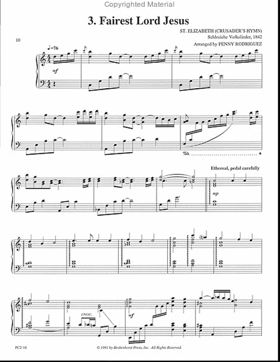 Portraits of Praise Portraits of Praise Piano Solo scores gallery preview page 4