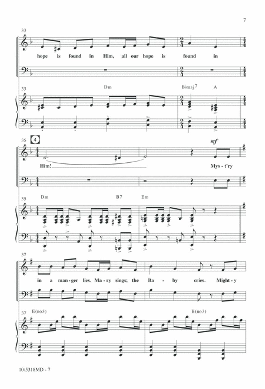 We Three Kings Medley We Three Kings Medley 4-Part scores gallery preview page 7