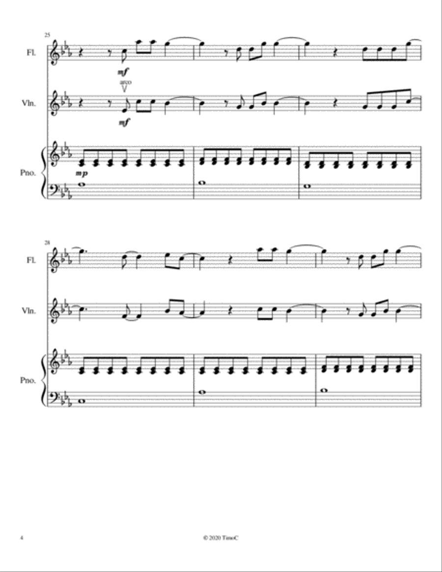 Titanium Flute scores gallery preview page 4