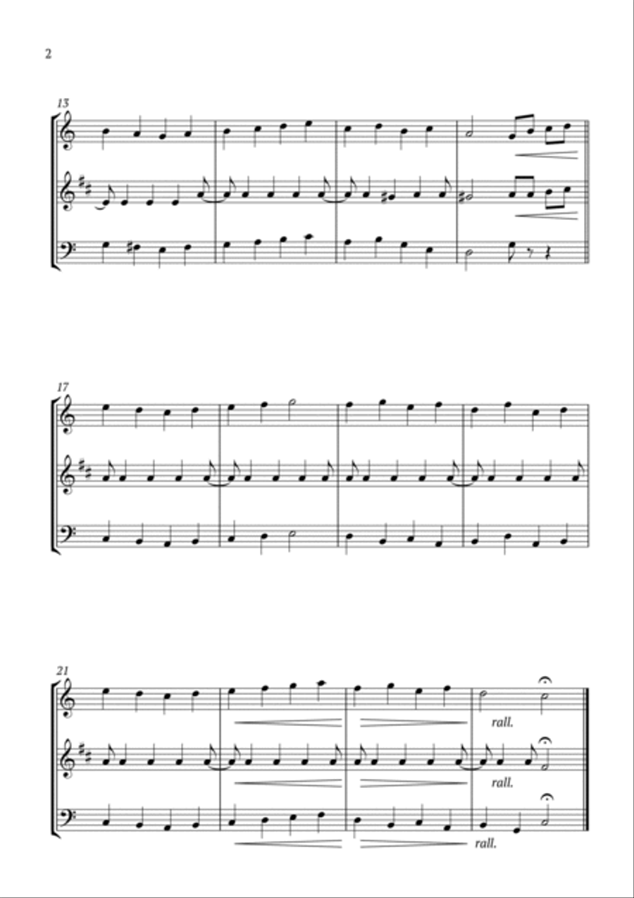 Ancient Song Clarinet scores gallery preview page 2