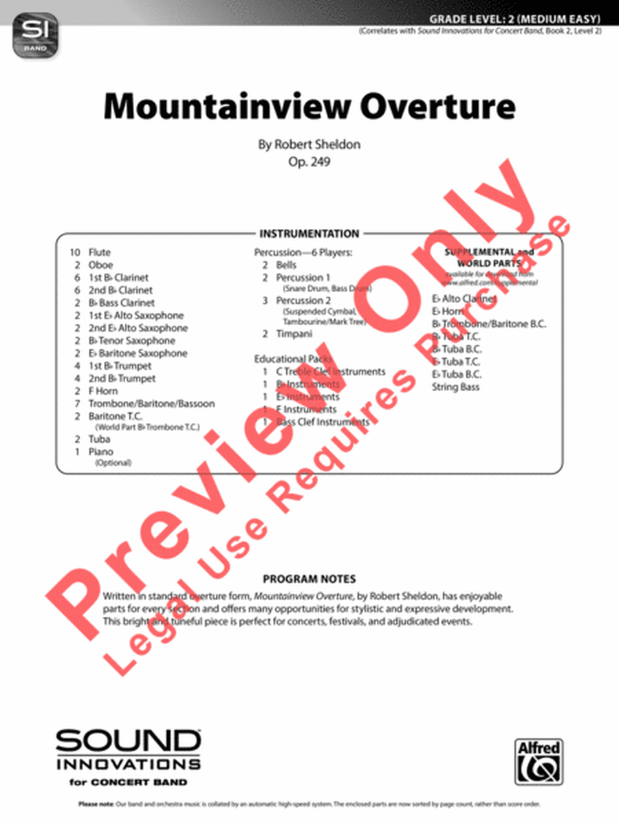 Mountainview Overture