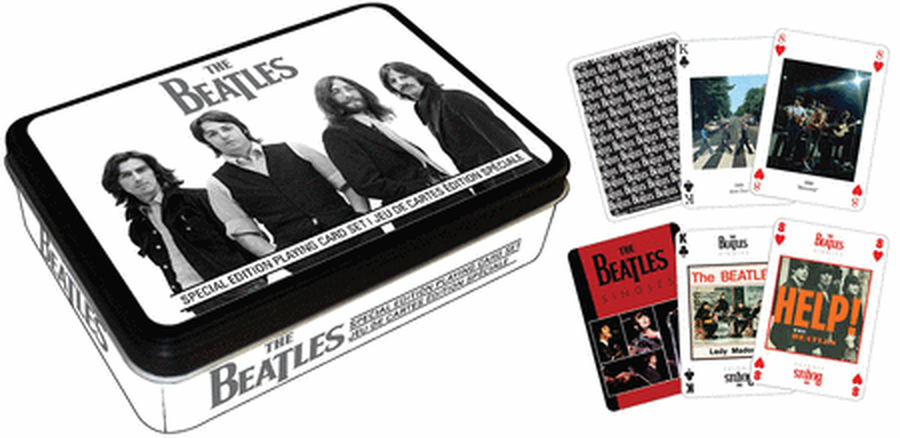The Beatles Playing Card Gift Tin