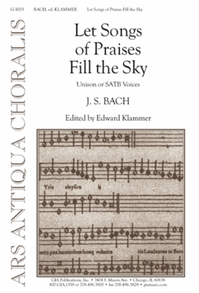 Let Songs of Praises Fill the Sky - Instrument edition