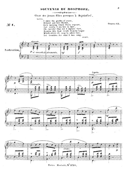 Travel of a Harpist in the Orient Op. 62