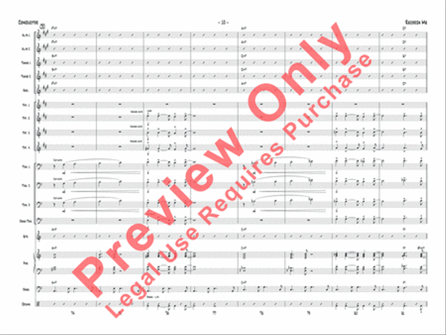 Recorda me Jazz Ensemble scores gallery preview page 11