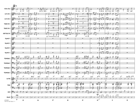 The Frim Fram Sauce (Key: F) - Conductor Score (Full Score)