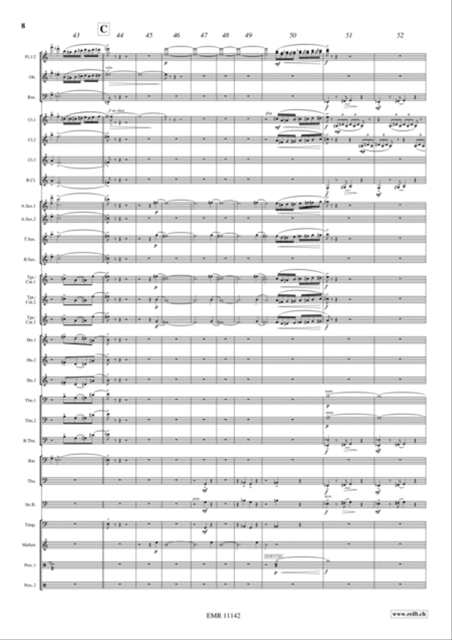 The Great Train Robbery Concert Band scores gallery preview page 9