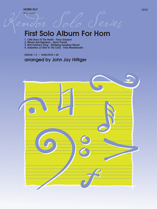 First Solo Album For Horn