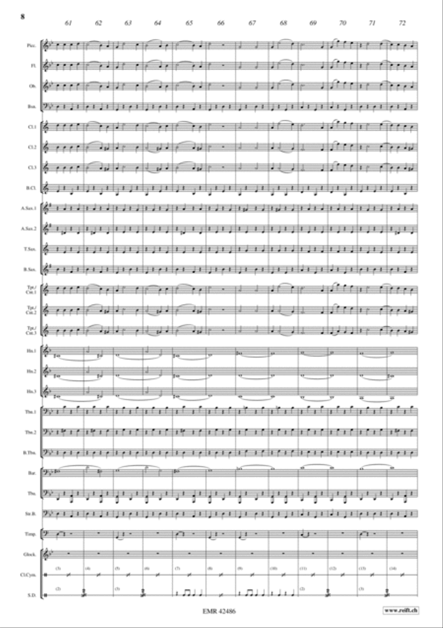 The Little Bell Concert Band scores gallery preview page 8