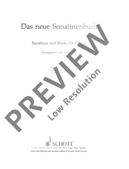 The new Sonatina Book