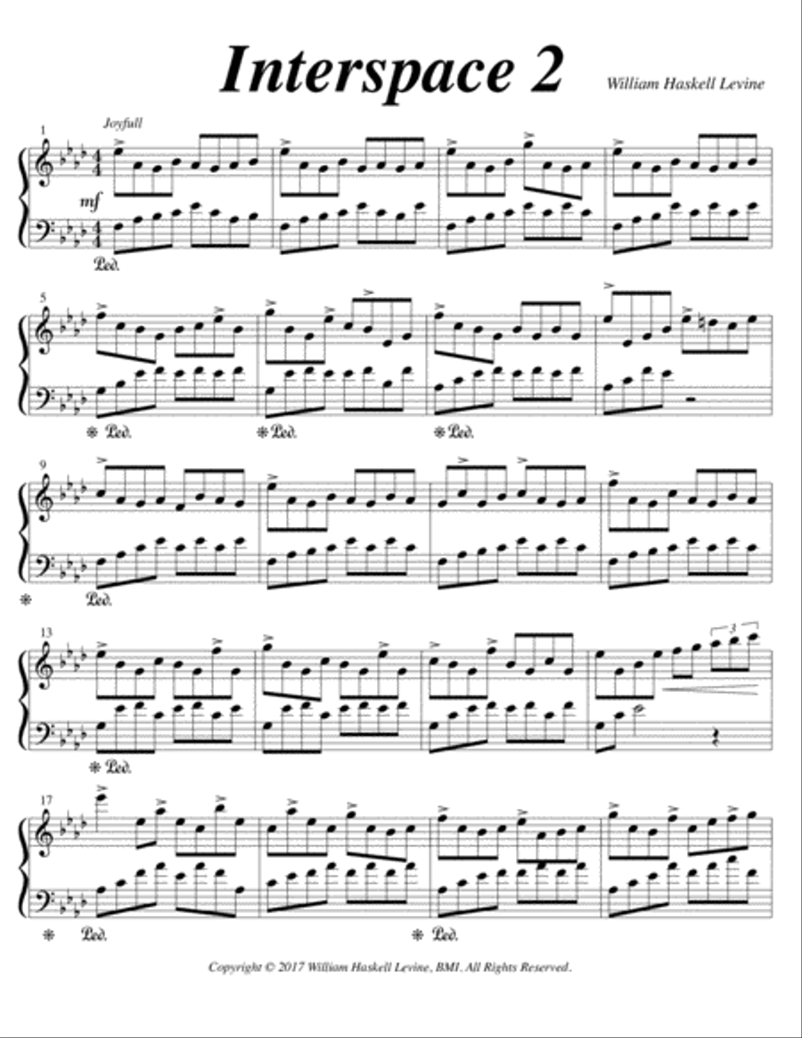 Interspace 2 Piano Method scores gallery preview page 1