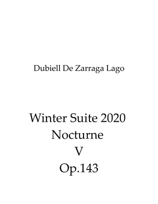 Book cover for Winter Suite 2020 Nocturne Op.143