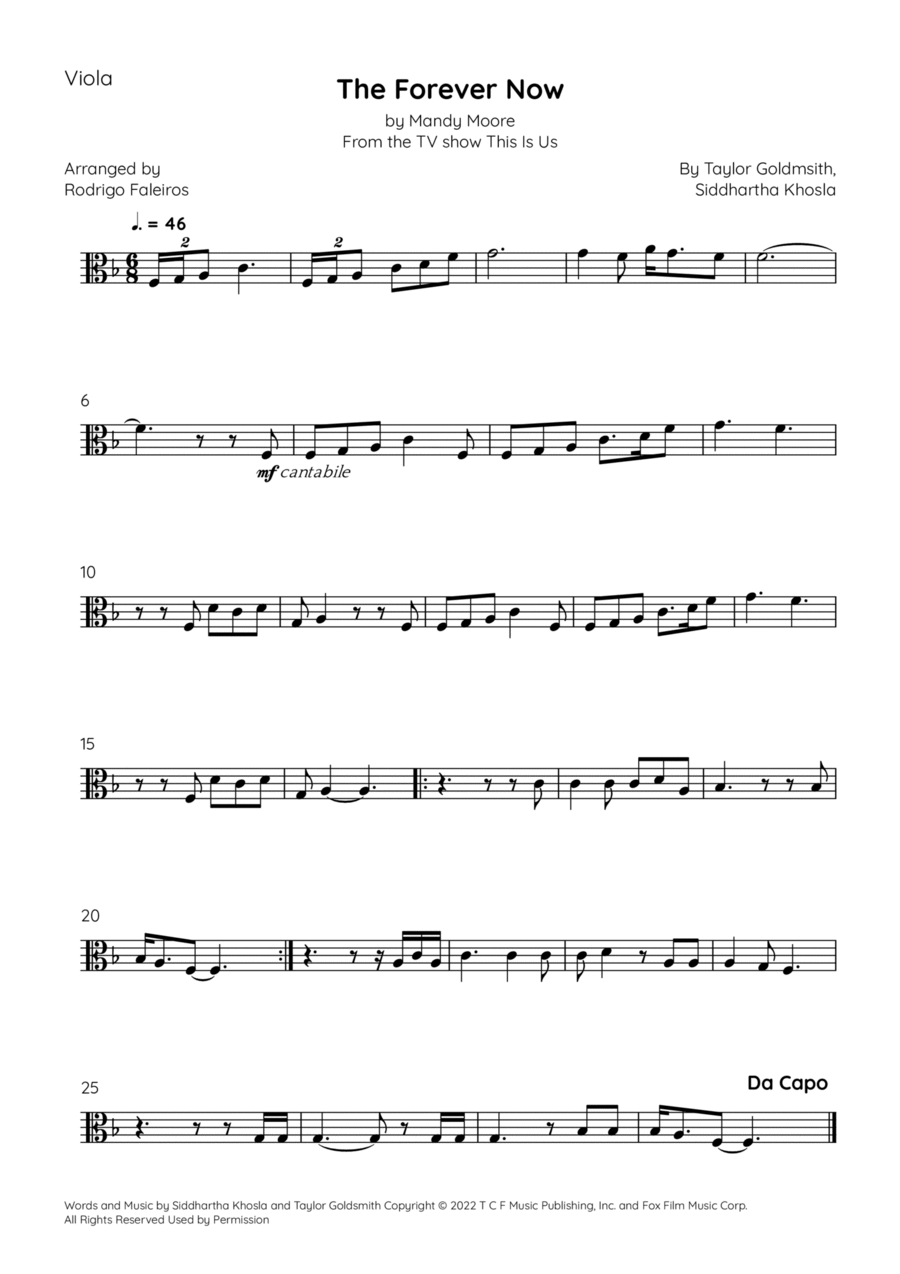 The Forever Now Chamber Music scores gallery preview page 1