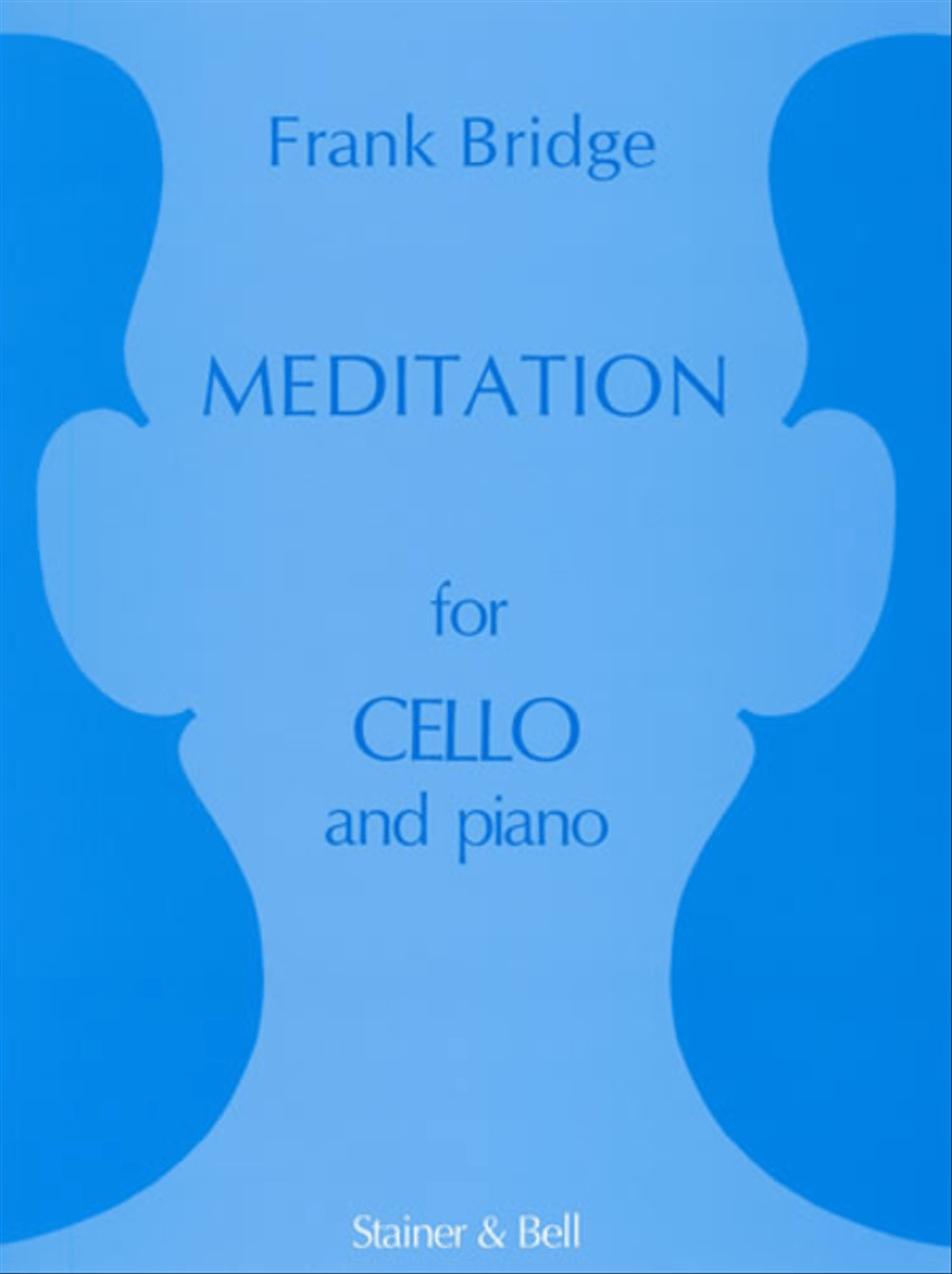 Meditation for Cello and Piano Piano Accompaniment scores gallery preview page 1