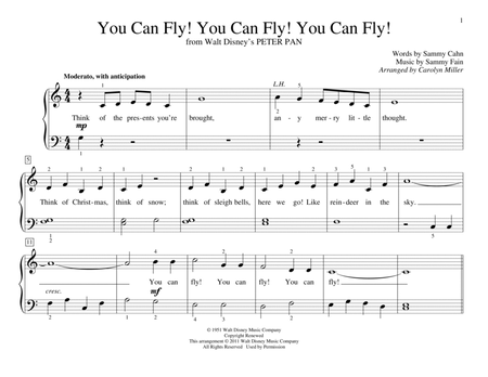 You Can Fly! You Can Fly! You Can Fly! (from Peter Pan) (arr. Carolyn Miller)