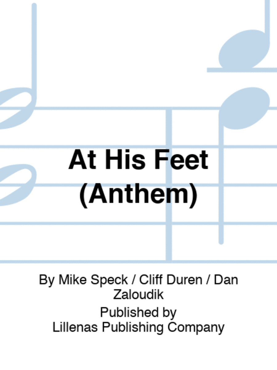 At His Feet (Anthem)
