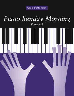 Book cover for Piano Sunday Morning, Volume 2